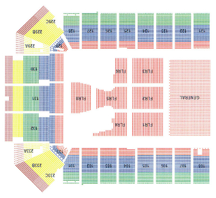 Washington Grizzly Stadium Seating Map Printable Online